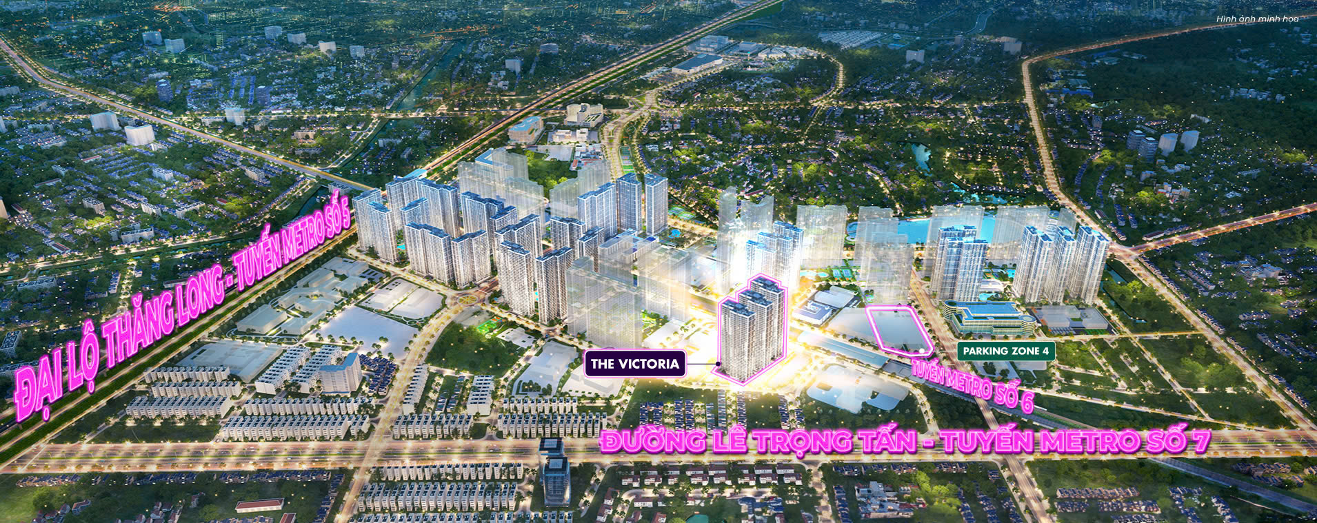 Phân khu The Victoria – Imperia Smart City