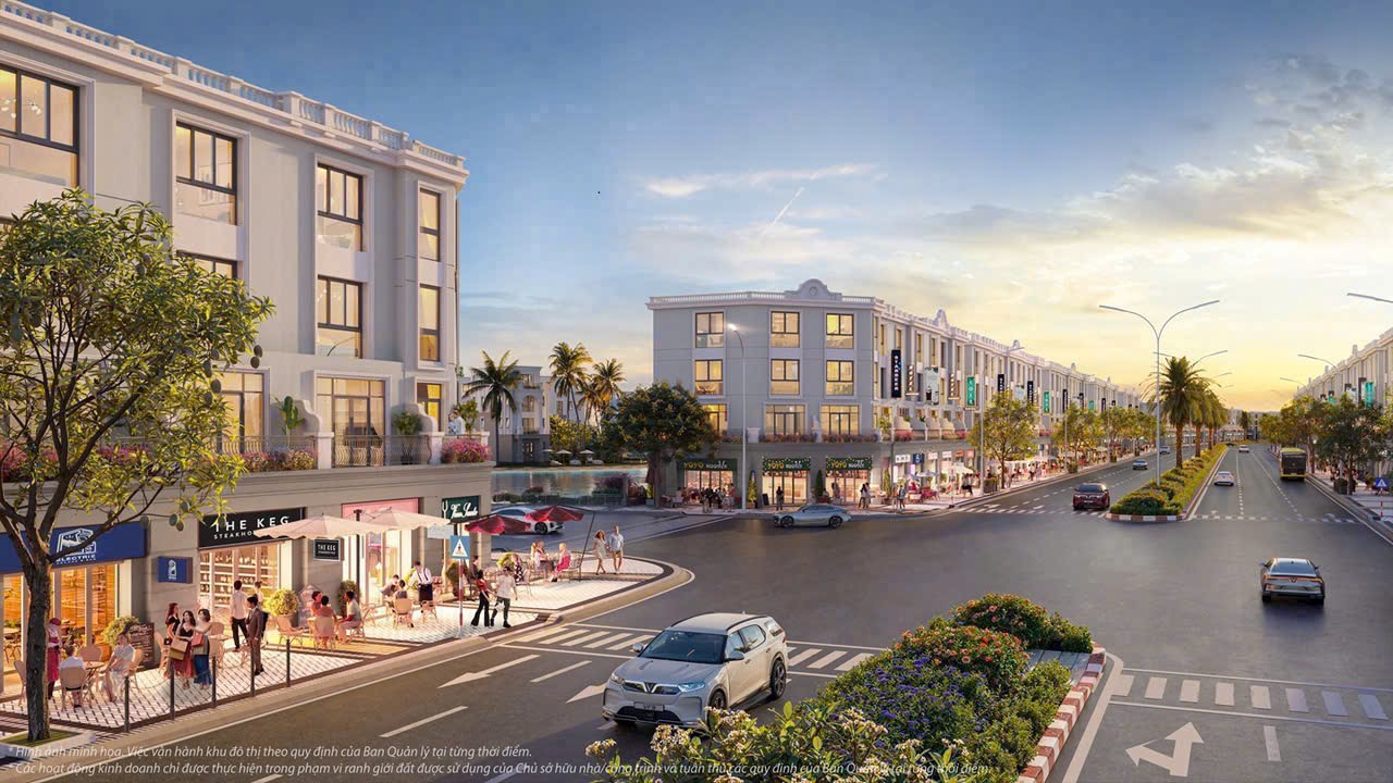Nhà phố dự án Vinhomes Green City