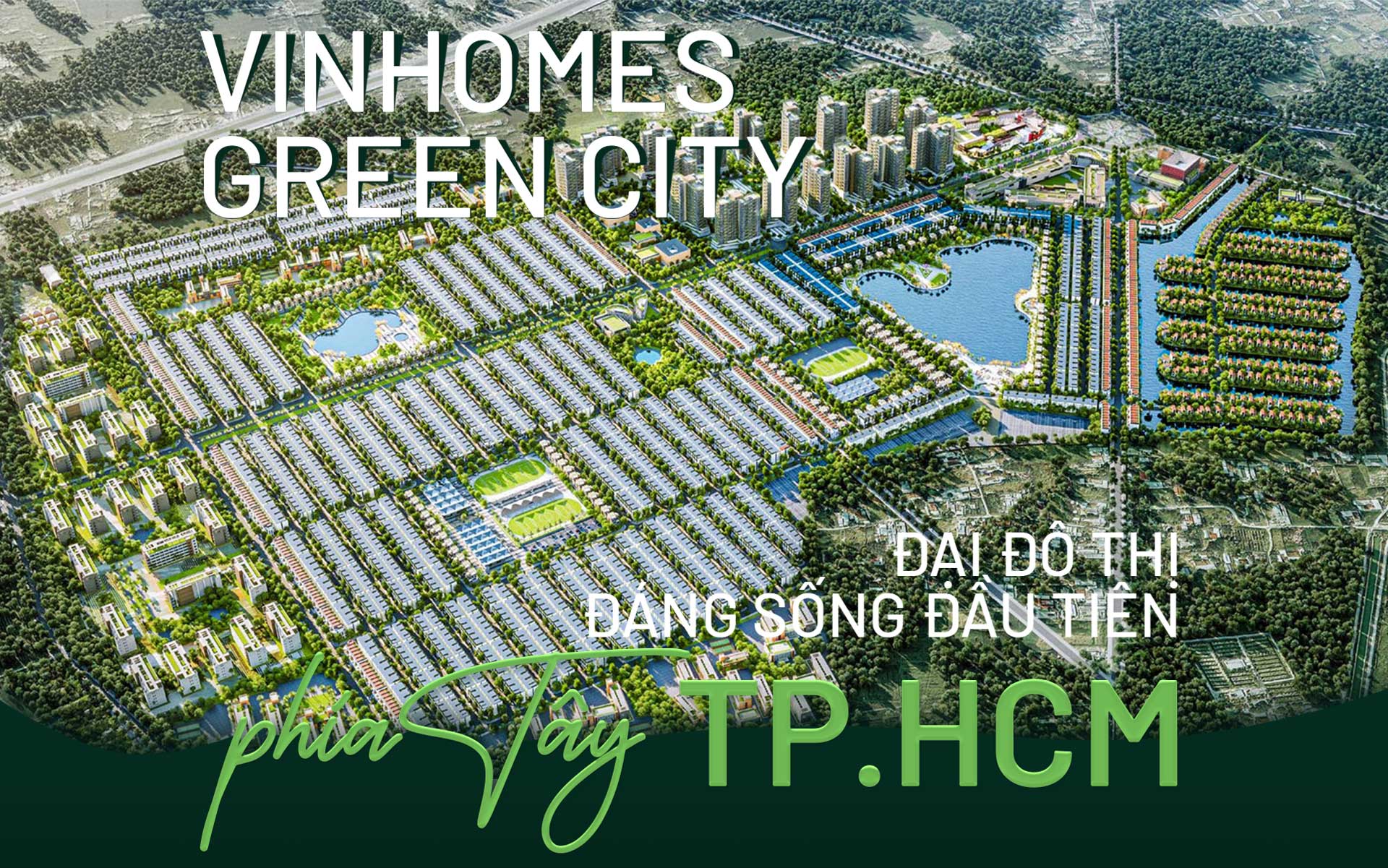 Tổng quan vị trí dự án Vinhomes Green City